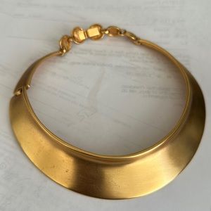 Structured Gold Necklace
